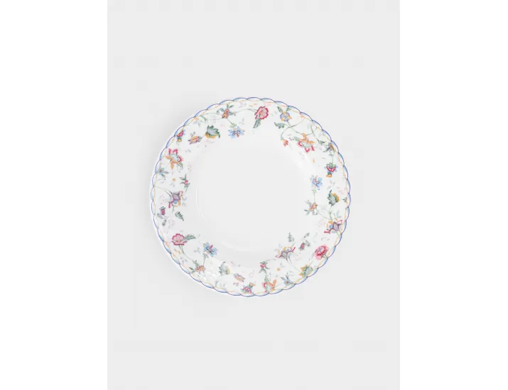 Сервиз обеденный 6 персон 21 предмет белый Цветы Anna Lafarg Букингем