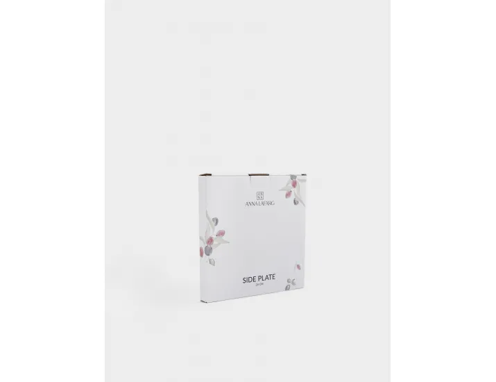 Тарелка закусочная 20 см белая Сливы Anna Lafarg Plum Orchard