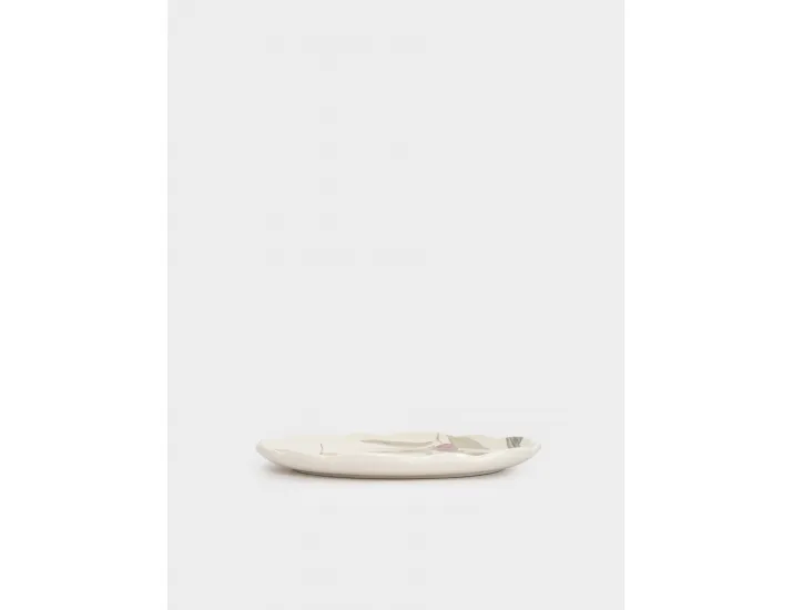 Тарелка закусочная 20 см белая Сливы Anna Lafarg Plum Orchard