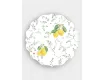 Подставка под горячее круглая 34.5 см 2 шт Цветы и лимоны Easy Life Fleurs et Citrons