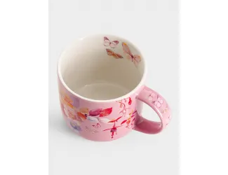 Кружка, 450 мл, розовая, Camilla