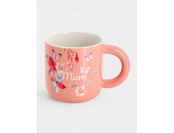 Кружка 380 мл/120 мл 2 шт светло-оранжевая Цветы Maxwell & Williams Camilla