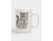 Кружка 415 мл белая Кот Anna Lafarg Wild