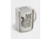 Кружка 415 мл белая Кот Anna Lafarg Wild