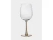Бокал для белого вина 430 мл 2 шт золотистая ножка Anna Lafarg Ravello