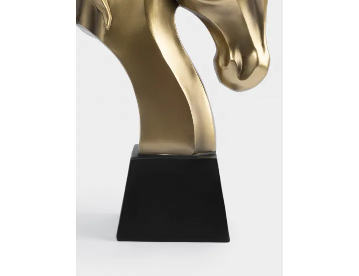 Статуэтка 35 см бронзовая Голова коня Anna Lafarg Horse