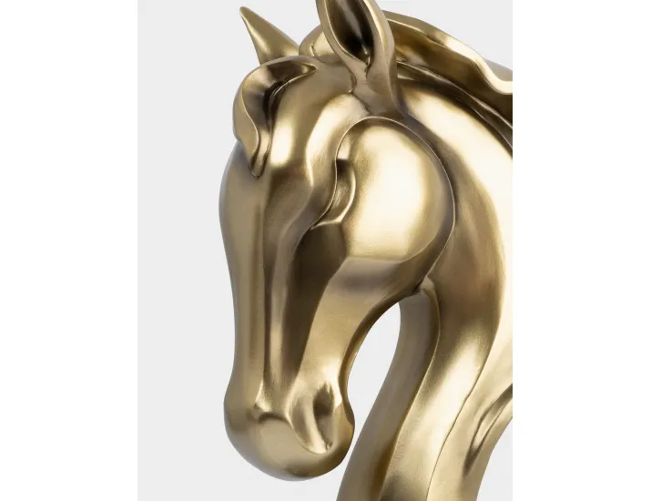 Статуэтка 35 см бронзовая Голова коня Anna Lafarg Horse