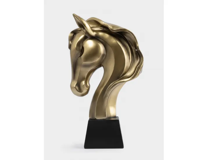 Статуэтка 35 см бронзовая Голова коня Anna Lafarg Horse