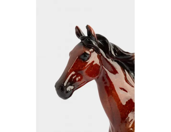 Статуэтка 22 см коричневая Бегущая лошадь Anna Lafarg Horse