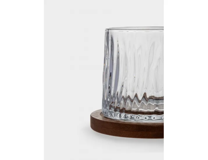 Стакан для виски 10 см 280 мл на подставке Anna Lafarg Lyric