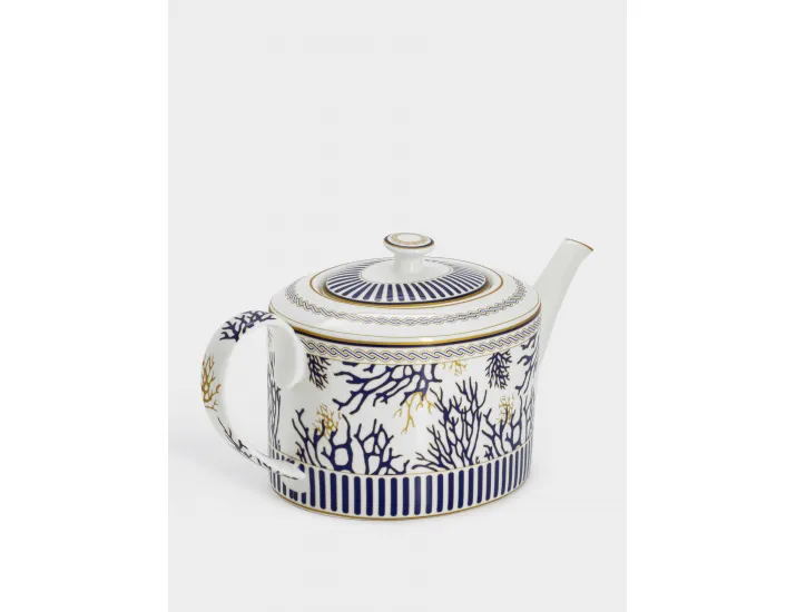 Чайник 1,2 л белый Кораллы Pozzi Milano Corallo