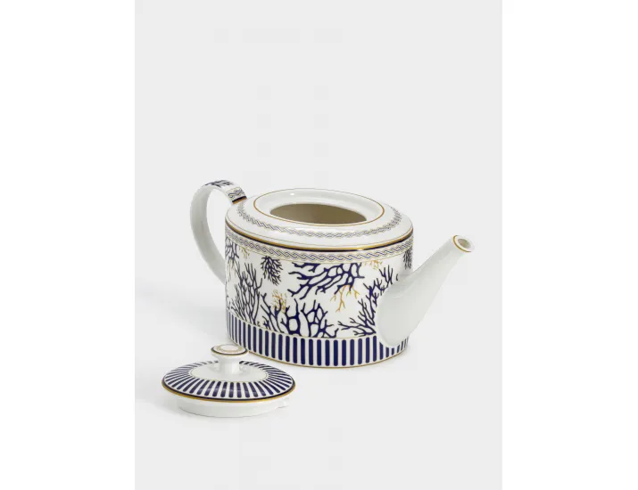 Чайник 1,2 л белый Кораллы Pozzi Milano Corallo