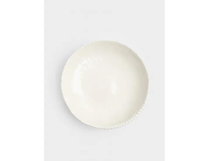 Блюдо на ножке 17х9 см белое Anna Lafarg Tulip