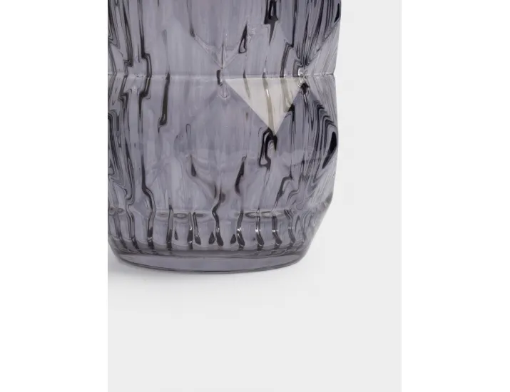 Ваза для цветов 23 см серая Anna Lafarg Сanto