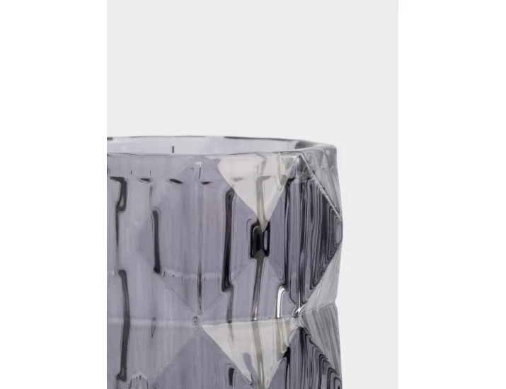 Ваза для цветов 23 см серая Anna Lafarg Сanto