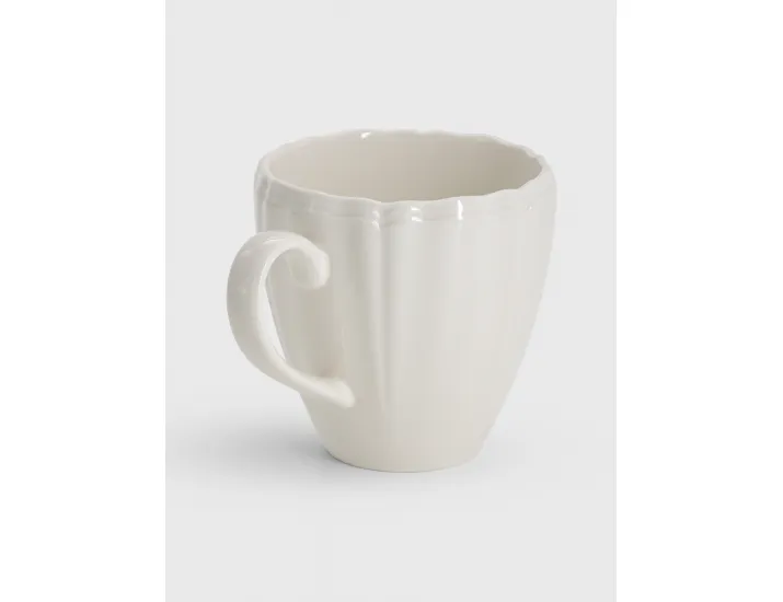 Кружка 320 мл белая Волны Easy Life Perle