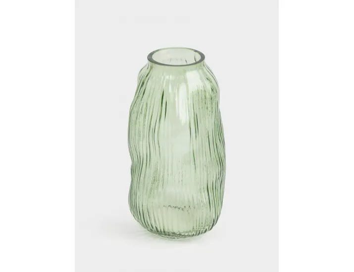 Ваза для цветов 30 см зеленая Anna Lafarg Creek