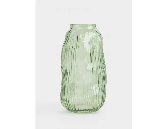 Ваза для цветов 30 см зеленая Anna Lafarg Creek