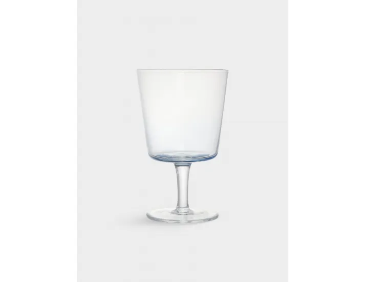 Бокал-кубок для вина 320 мл голубой Anna Lafarg Soul