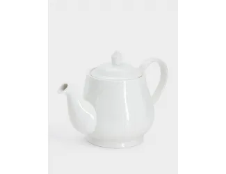 Чайник заварочный, 1 л, фарфор P, белый, White Basics