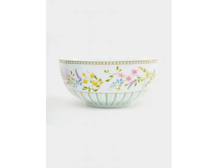 Салатник 15 см 0,6 л белый Кролики и цыплята Easy Life Happy Easter