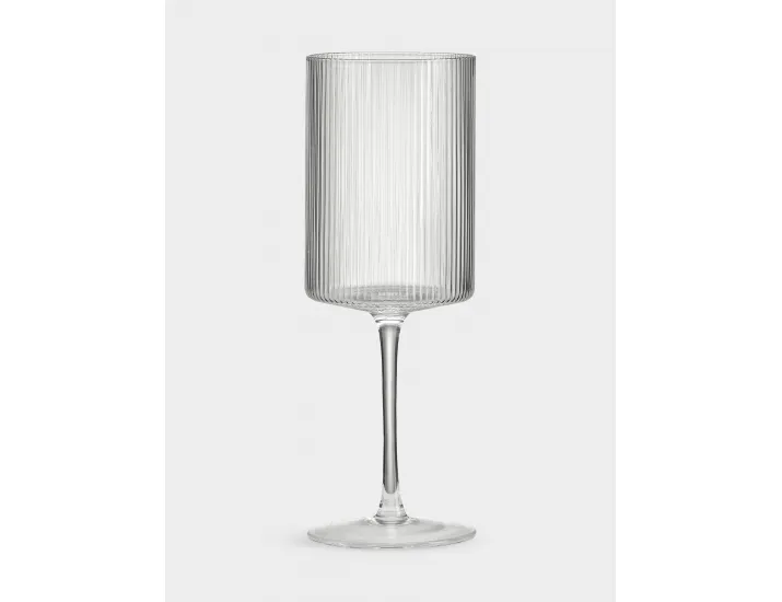 Набор бокалов для вина 2 предмета 520 мл прозрачные Полосы Pozzi Milano Modern Classic