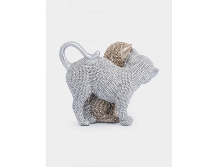 Статуэтка 16 см золотистая-серебристая Влюбленные коты Anna Lafarg Amulet