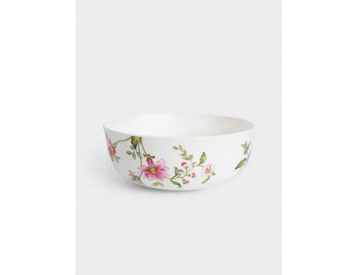 Набор обеденный 6 персон 21 предмет белый Цветы Anna Lafarg Provence