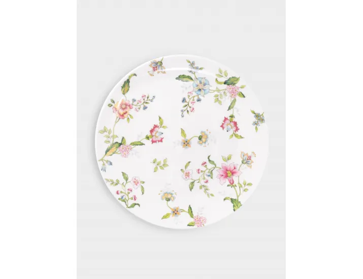 Набор обеденный 6 персон 21 предмет белый Цветы Anna Lafarg Provence