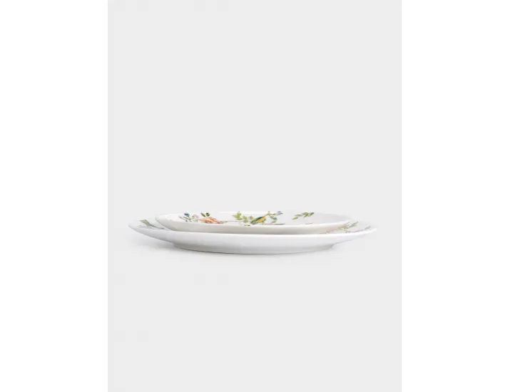 Набор обеденный 6 персон 21 предмет белый Цветы Anna Lafarg Provence