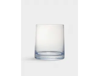 Стакан, 9 см, 320 мл, стекло, голубой, Soul