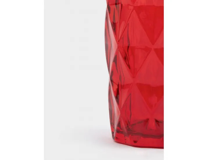 Стакан 12 см 340 мл красный Anna Lafarg Diamond color