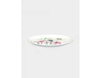 Тарелка десертная, 20 см, фарфор F, белая, Медосос, Lyric