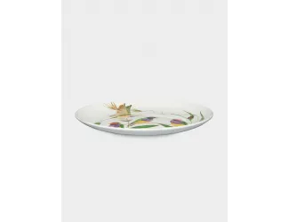 Тарелка десертная, 20 см, фарфор F, белая, Зяблик, Lyric