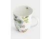 Кружка 400 мл белая Цветы Anna Lafarg Provence