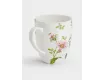 Кружка 400 мл белая Цветы Anna Lafarg Provence