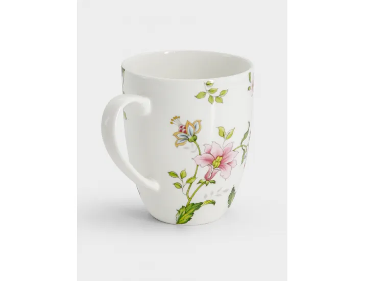 Кружка 400 мл белая Цветы Anna Lafarg Provence