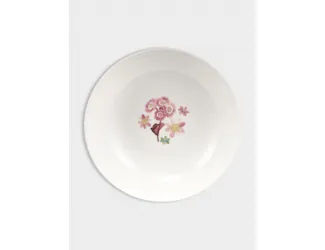 Тарелка суповая/салатник 20 см 0.75 л розовая Maxwell & Williams Primula