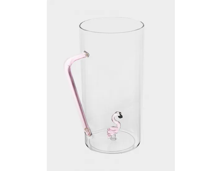 Кувшин 1,2 л с розовой ручкой Фламинго WD Lifestyle Monterey