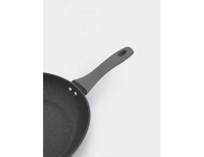 Сковорода 28 см с покрытием серо-черная Anna Lafarg Robust