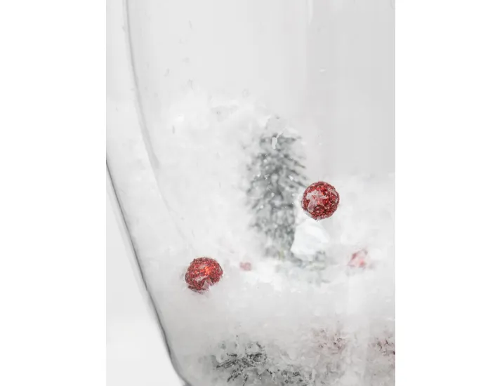 Кружка 350 мл 2 шт с ягодами и еловыми ветками внутри Anna Lafarg Wind-mystery