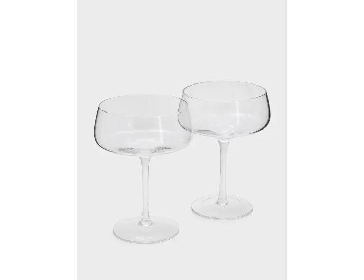 Бокал-креманка для шампанского 450 мл 2 шт Anna Lafarg Melody