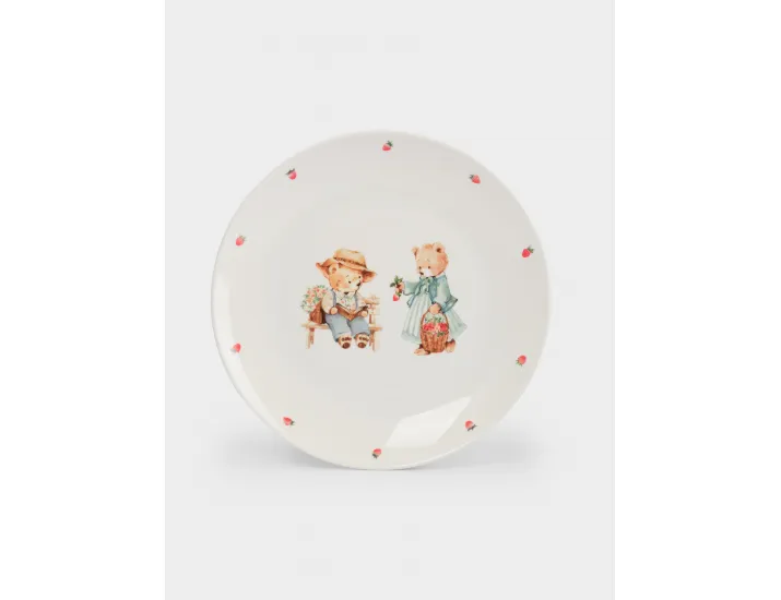 Набор посуды детский 1 персона 3 предмета белый Мишки Anna Lafarg Teddy bear