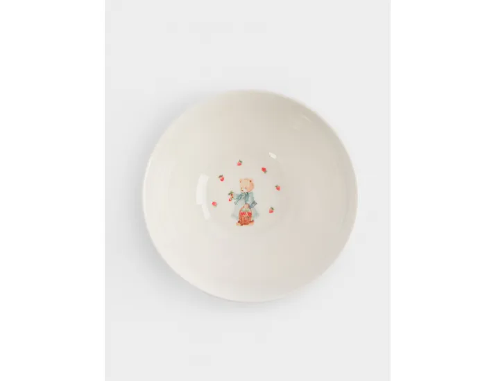 Набор посуды детский 1 персона 3 предмета белый Мишки Anna Lafarg Teddy bear