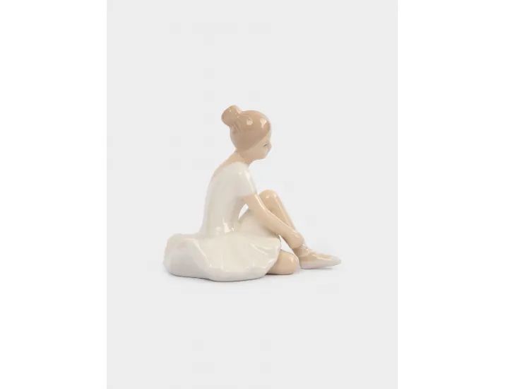 Статуэтка 10 см молочно-белая Балерина Anna Lafarg Lady