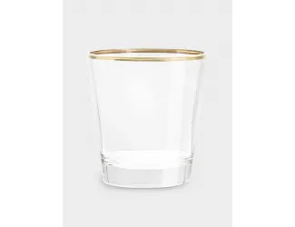 Набор стаканов для виски, 6 пр, 365 мл, Gemma, золото