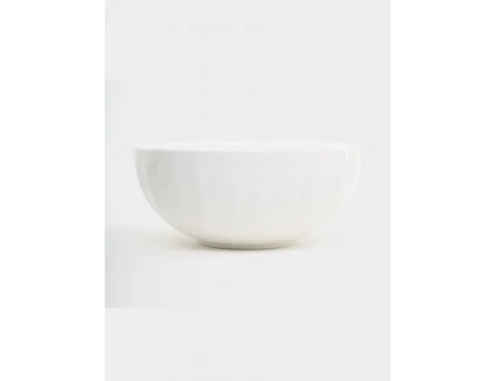 Салатник 14 см 0,5 л белый Волны Home & Style Floral