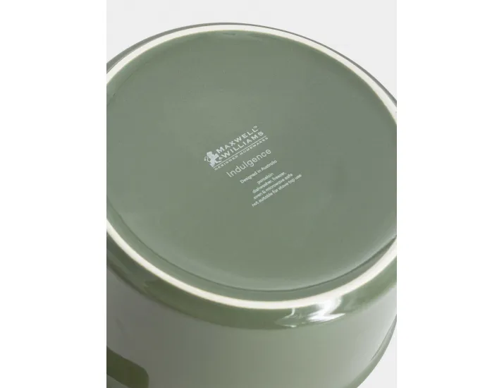 Кастрюля 1,3 л с крышкой серо-зеленая Maxwell & Williams Indulgence