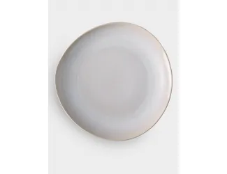 Сервиз обеденный, 4 перс, 12 пр, керамика, бежевый, в крапинку, North Organic