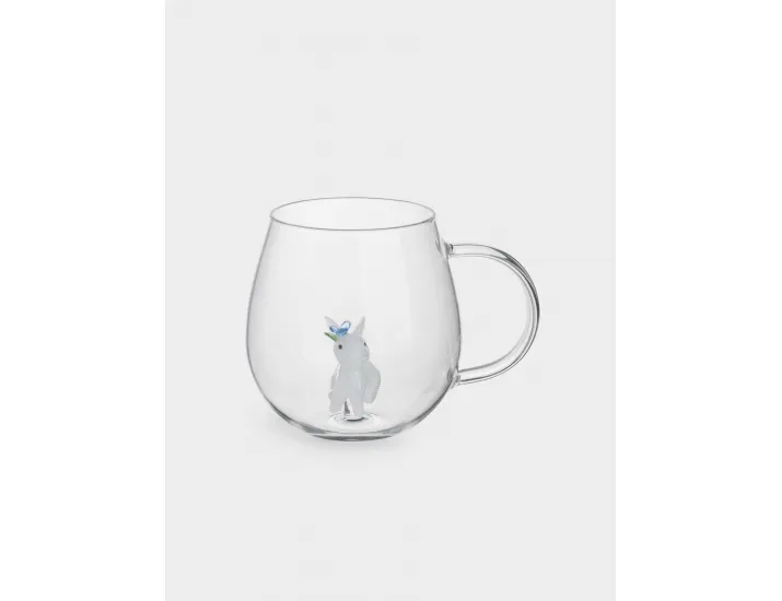 Кружка 450 мл Кролик с цветком Anna Lafarg Easter